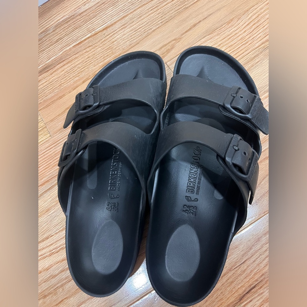 Birkenstock Classic Black Footbed Sandals